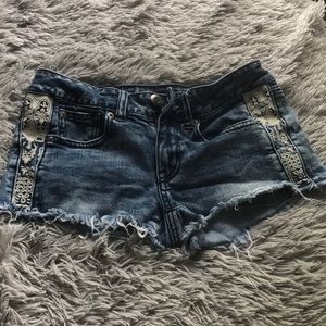 American Eagle shortie shorts